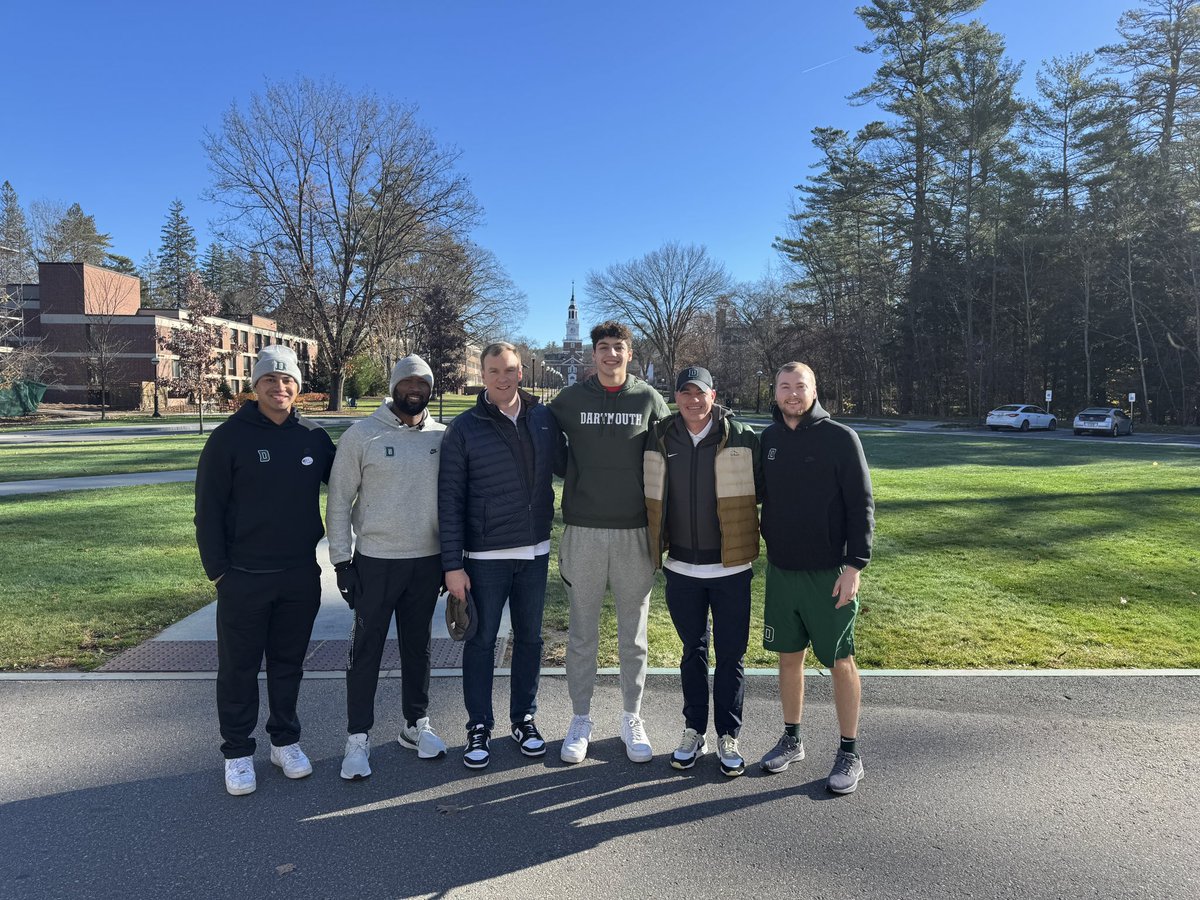 Jake Pollack (@jakepollack13) on Twitter photo After a great visit and conversation with <a href="/DartCoachMac/">David McLaughlin</a> <a href="/RichGlesmann/">Rich Glesmann</a> , I am grateful to have received my first division one offer from Dartmouth College! I really appreciate this incredible opportunity. Go Big Green! <a href="/DartmouthMBB/">Dartmouth Men’s Basketball</a>
<a href="/RKapustka/">Ryan Kapustka</a> <a href="/TaurusSamuels/">Taurus Samuels</a> <a href="/CoachJayTrott/">Coach Trott</a> After a great visit and conversation with <a href="/DartCoachMac/">David McLaughlin</a> <a href="/RichGlesmann/">Rich Glesmann</a> , I am grateful to have received my first division one offer from Dartmouth College! I really appreciate this incredible opportunity. Go Big Green! <a href="/DartmouthMBB/">Dartmouth Men’s Basketball</a>
<a href="/RKapustka/">Ryan Kapustka</a> <a href="/TaurusSamuels/">Taurus Samuels</a> <a href="/CoachJayTrott/">Coach Trott</a>
