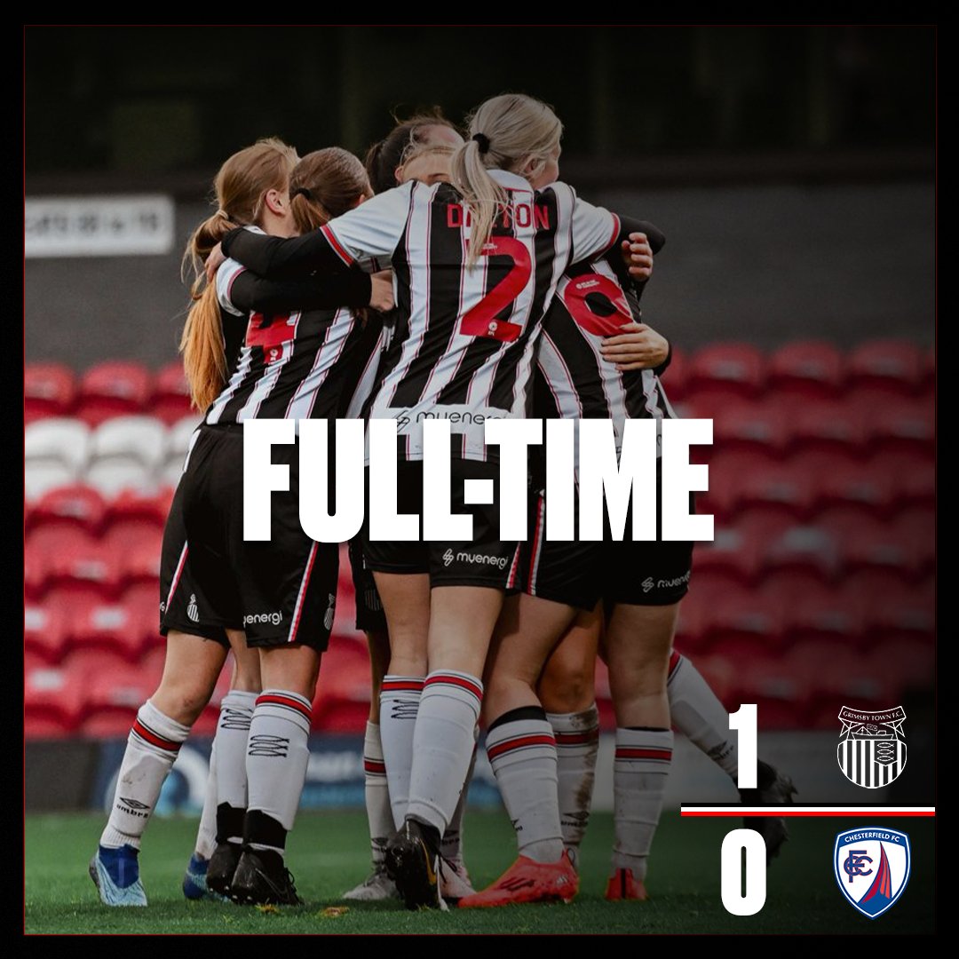 GTFCWomen's tweet photo. 💪Alisha Dejonge's second-half strike earns the Mariners a deserved three points at Blundell Park!

#GTFCW https://t.co/hdRuZrbGYF