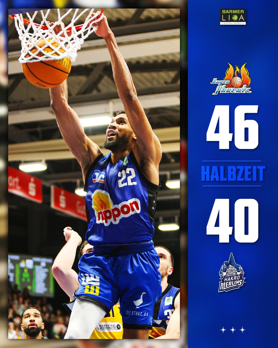 Die erste Halbzeit in der Ischelandhalle ist gespielt. Wir gehen mit einem Sechs-Punkte-Rückstand in die Kabine.

Alle zusammen!💙

📸: Laube