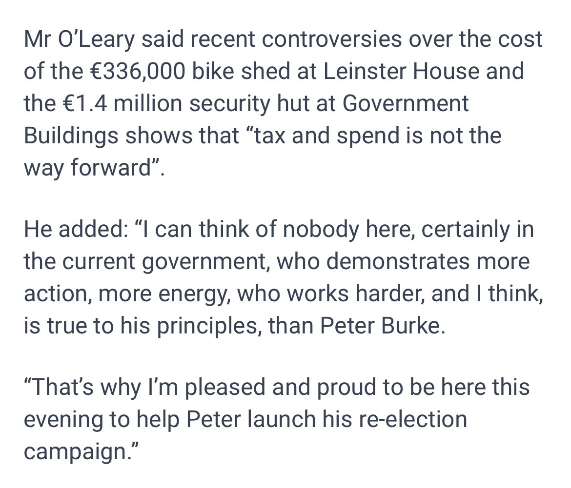This is bananas from Michael O’Leary. 

This wasteful expenditure only known about because of my work, using FOI laws that are actively being destroyed by government. 

The ministers in charge of our busted FOI system and the OPW? Fine Gael TDs:

breakingnews.ie/general-electi…