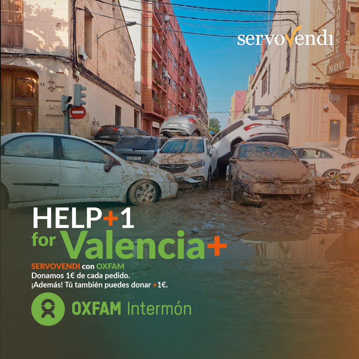 ServoVendi (@servovendi) on Twitter photo Servovendi quiere contribuir a la ayuda de los afectados por la DANA. Por eso por cada pedido que se realice en nuestra web hasta, donaremos 1€ a <a href="/OxfamIntermon/">Oxfam Intermón</a>.
Además, si quieres ayudar, puedes hacer una aportación a través del siguiente enlace.
acortar.link/B0Hw3i Servovendi quiere contribuir a la ayuda de los afectados por la DANA. Por eso por cada pedido que se realice en nuestra web hasta, donaremos 1€ a <a href="/OxfamIntermon/">Oxfam Intermón</a>.
Además, si quieres ayudar, puedes hacer una aportación a través del siguiente enlace.
acortar.link/B0Hw3i