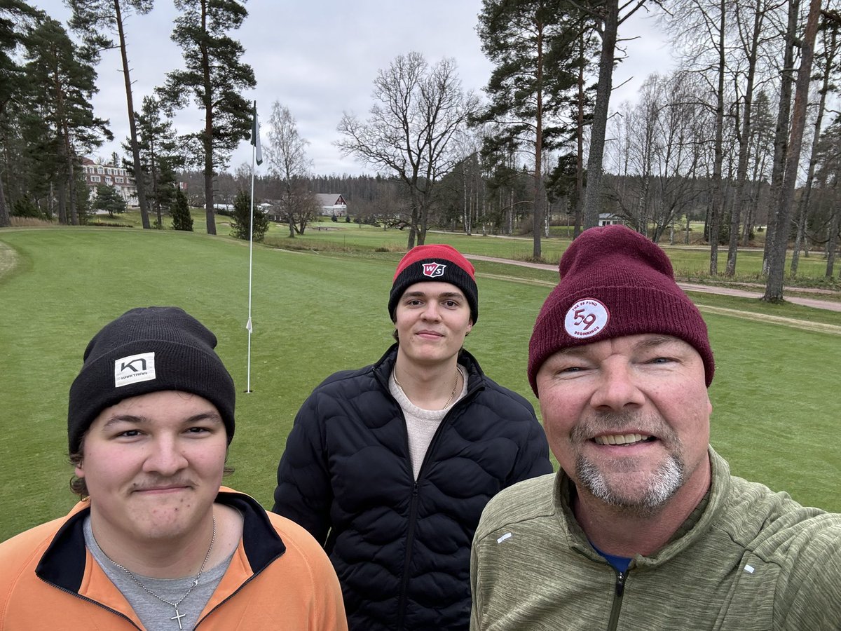 Aivan parasta! Poikien kanssa isänpäivägolf