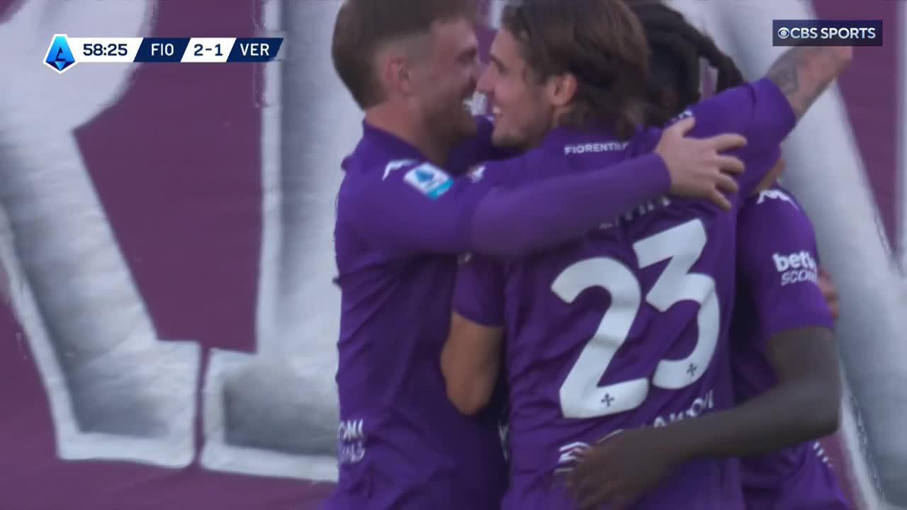 A FIRST-EVER SENIOR HAT TRICK FOR MOISE KEAN 🎩Fiorentina have won six-straight in Serie A 💜