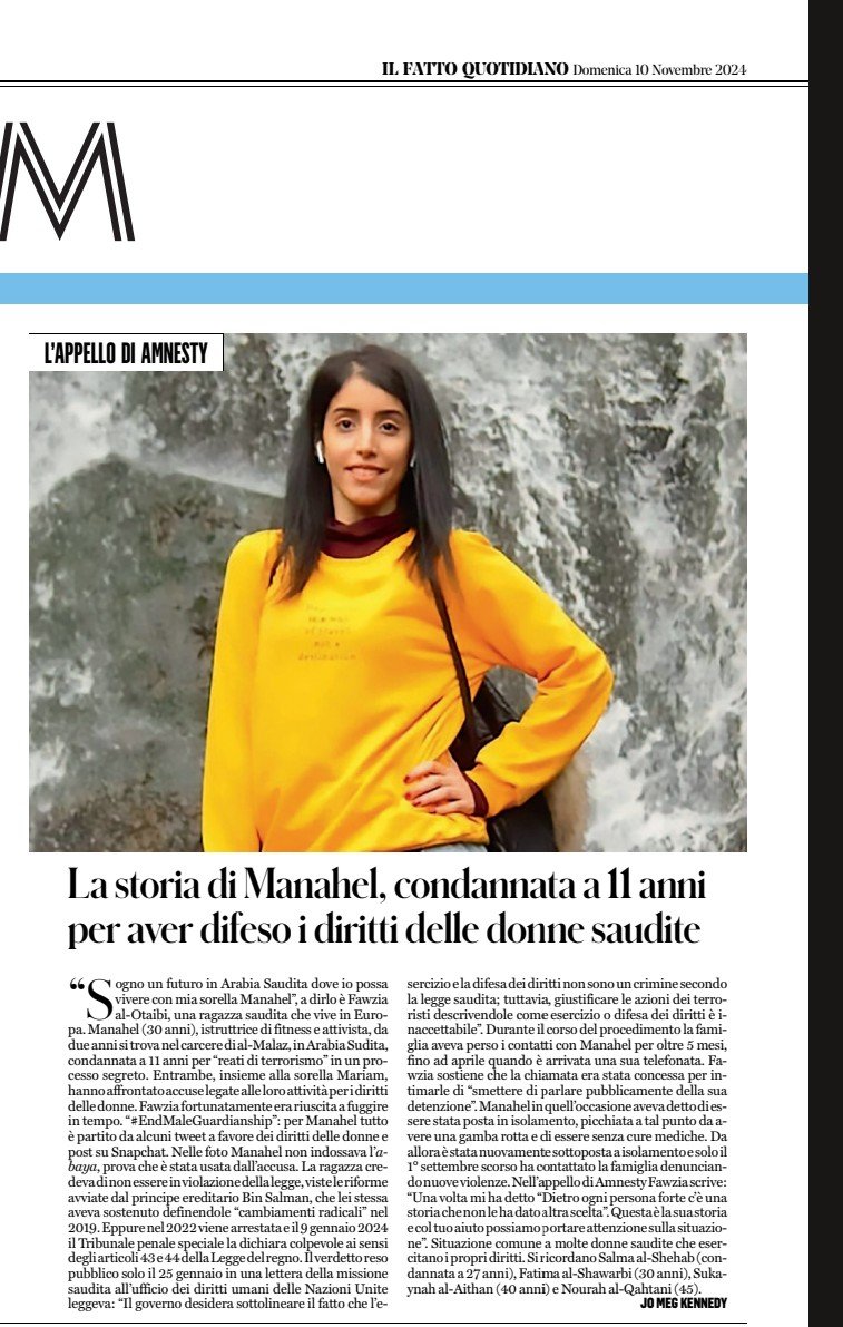 SBLANDAS's tweet image. #10novembre 

#Amnestyinternational 

#Arabia