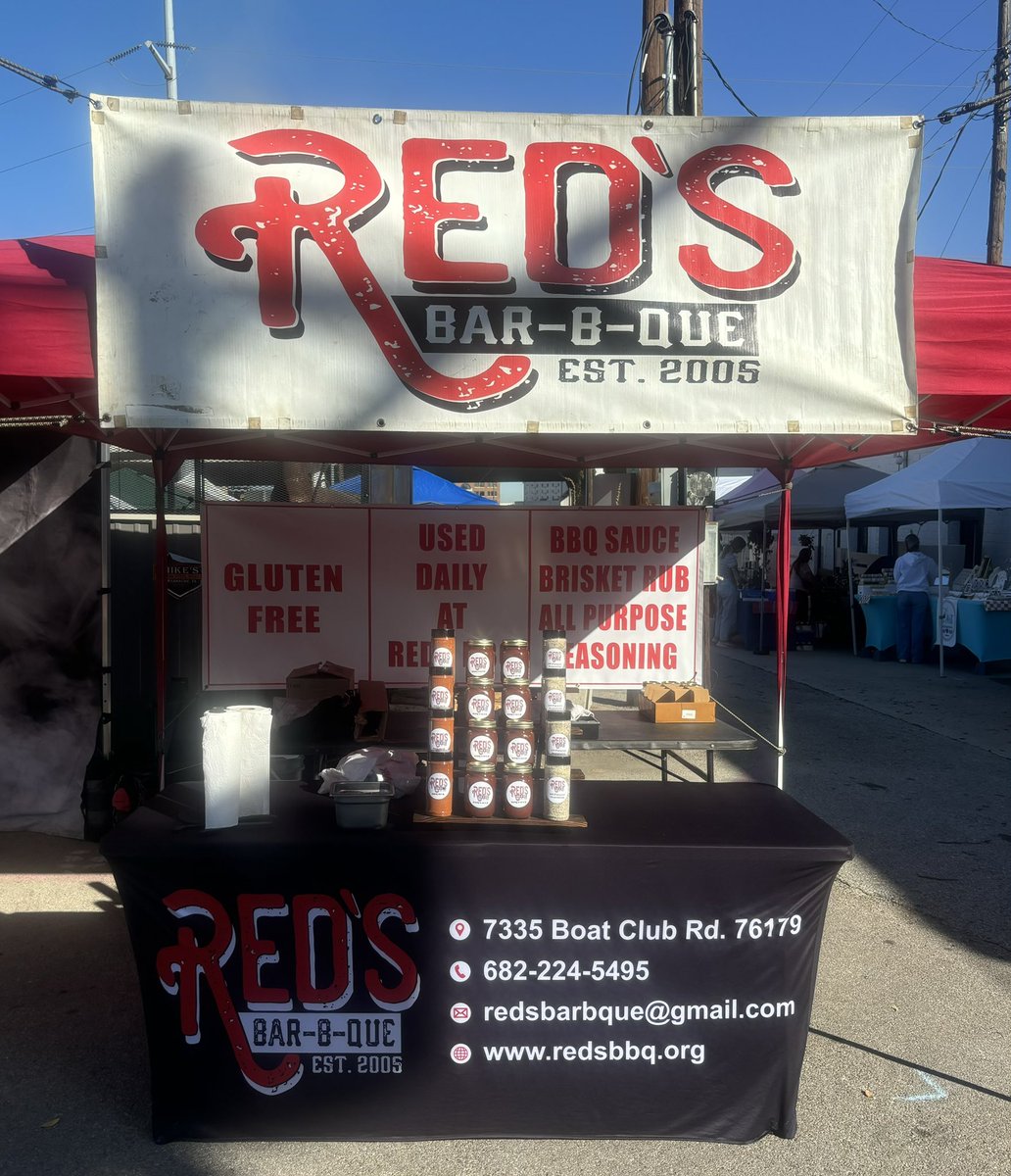 Come and get ALL YOUR BBQ NEEDS at The Fort Worth Community Market from 10am - 2pm