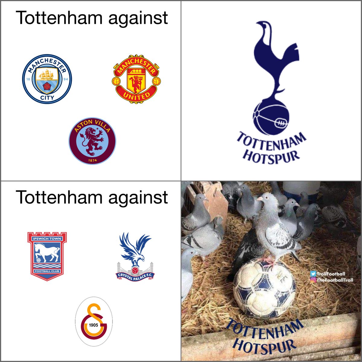 TrollFootball's tweet photo. This is Tottenham heritage https://t.co/TnjUOAgjJv