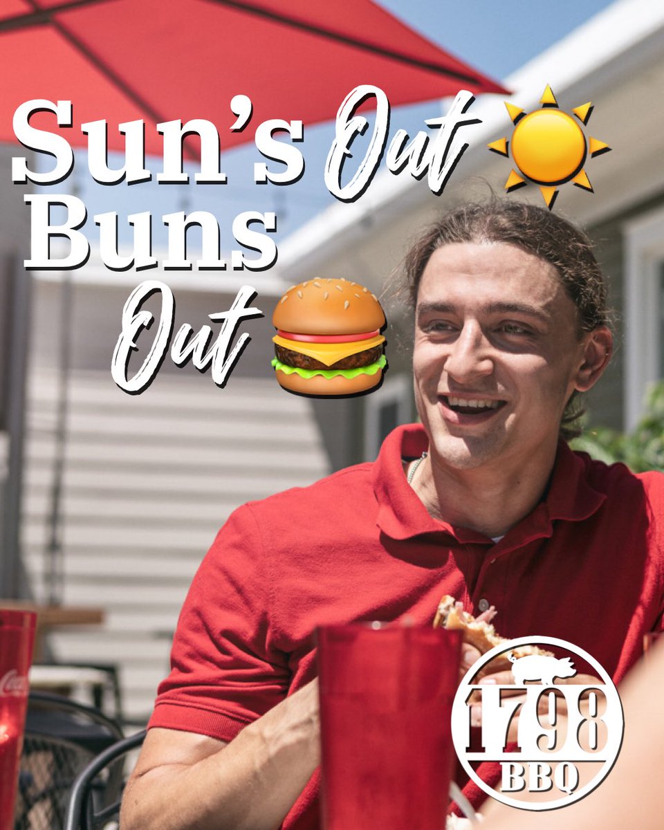 It looks like it’s going to be a great day for BBQ on the patio 
.
#bbq #stlbbq #stlouisbbq #eatlocal #eatlocalstl #cottlevillemo #cottleville #keepcottlevillecool