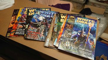 ChrisA_007's tweet photo. Reluctantly I need to find a new home for my White Dwarfs I have issues 226 then 229 - December 2022 , they would need to be collected from Wiltshire and all are in really good condition. Please DM with any questions 
#Whitedwarf @LyleLowery https://t.co/8KAyd1gnxs