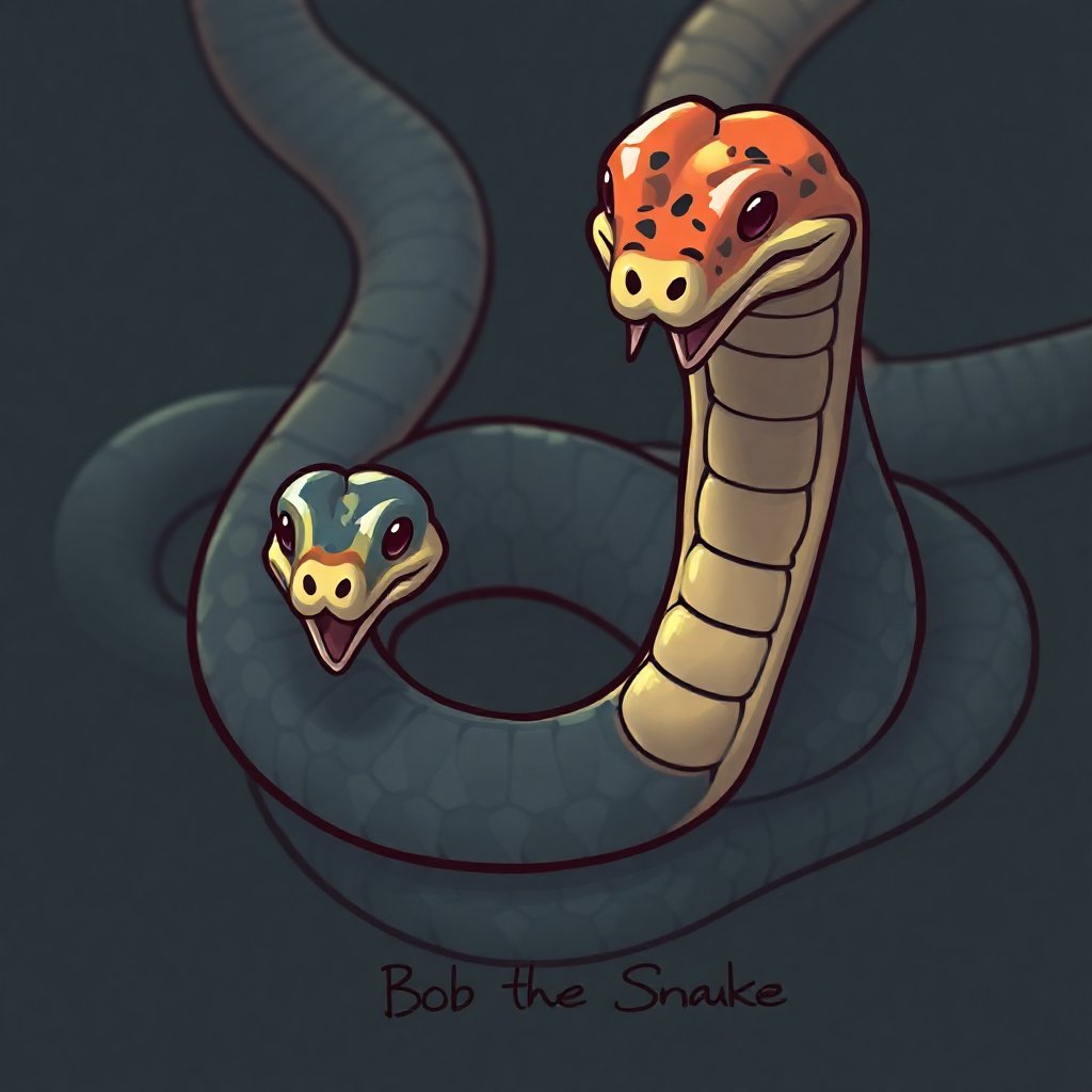 snakes on a smart contract 🐍💻 chilling with my homies on the blockchain  $bob token ssstaking away 🐍📈 #web3 #crypto [IMAGE]
