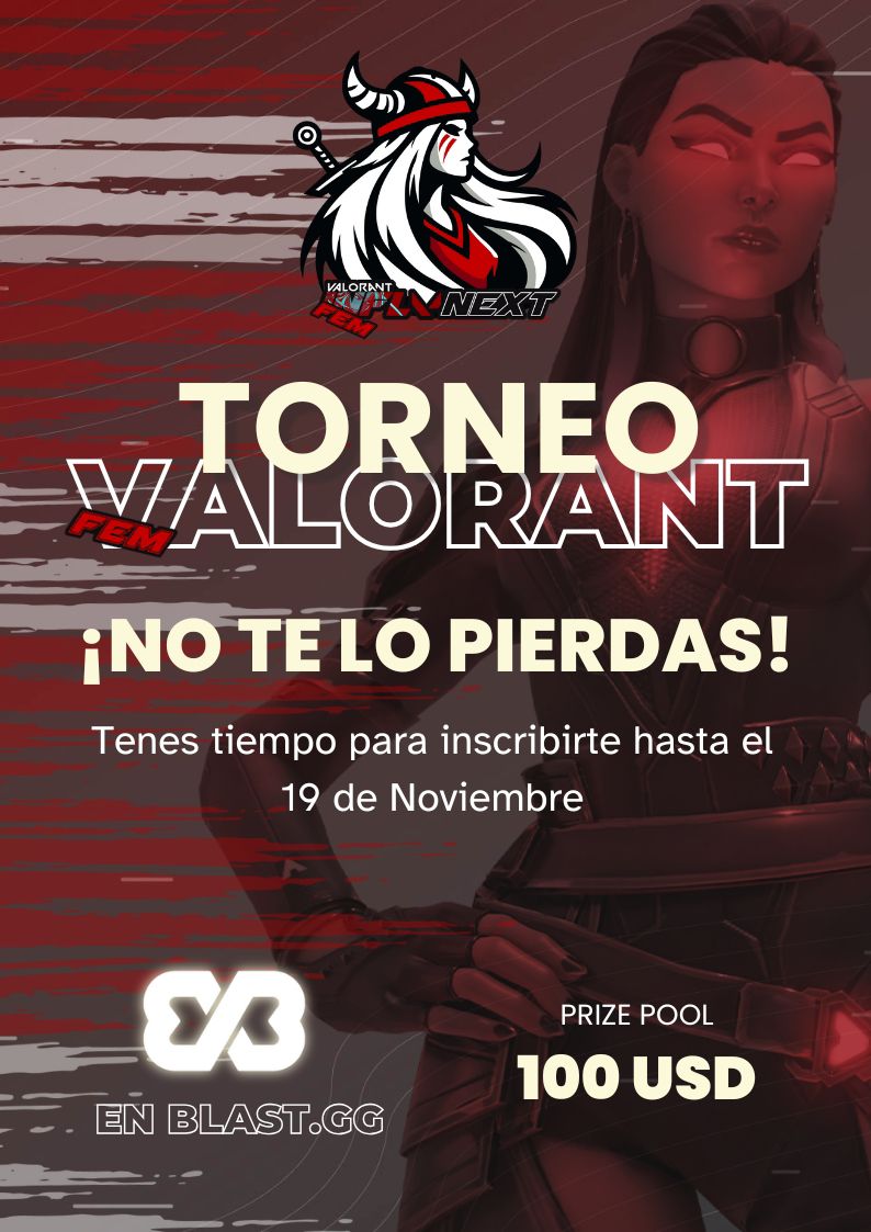 chinardavibes's tweet photo. TENEMOS TORNEO FEM 🥹 junto con @influnextes las invitamos a todas a inscribirse, players F/A, equipos activos en competencias, mixes, quienes quieran! tienen tiempo hasta el 19, cualquier cosita nuestros MD están abiertos 💖

https://t.co/LsbxYPlPLW https://t.co/S3U8xBaXek
