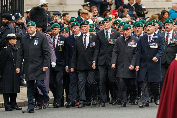 Veterans Minister <a href="/AlistairCarns/">Al Carns</a> was on parade for the first time at today’s National Service of Remembrance as part of <a href="/theRMcharity/">RMA - The Royal Marines Charity</a>.

Of the 10,000 people marching past the Cenotaph this year, 326 different Armed Forces &amp; civilian orgs were represented. 

#LestWeForget