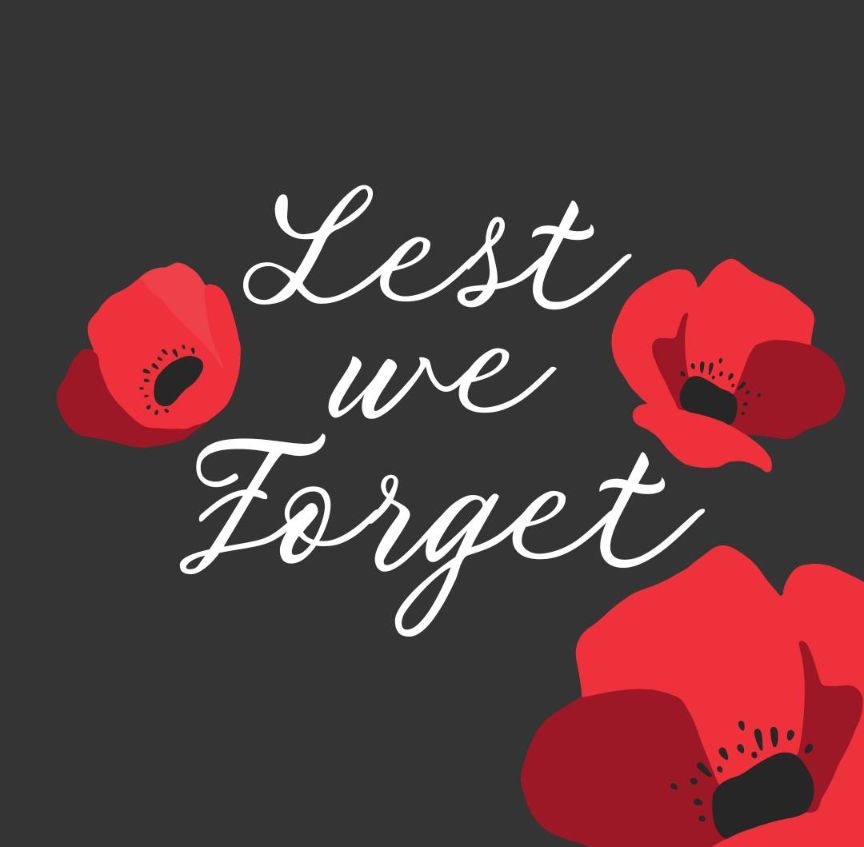 Lest We Forget. 

Remembrance Day 🌹