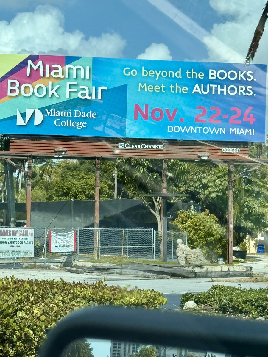 Come see #Karm and I at the Miami Book Fair. 

We’ll be discussing “life”. How is #Karm so positive after surviving the Holocaust as a child, losing a son … and her husband of 63 years.  

Get your copy here: amzn.to/4esXgV0
