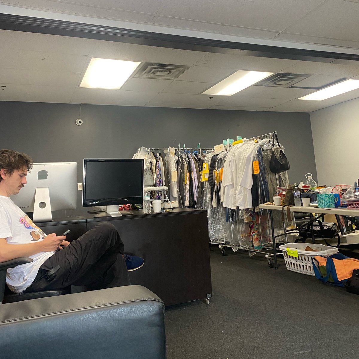 asmithharrison's tweet image. Good to be on set again! Thanks to the production fam + AMT Agency. #grateful #comingsoon #atlantaactors