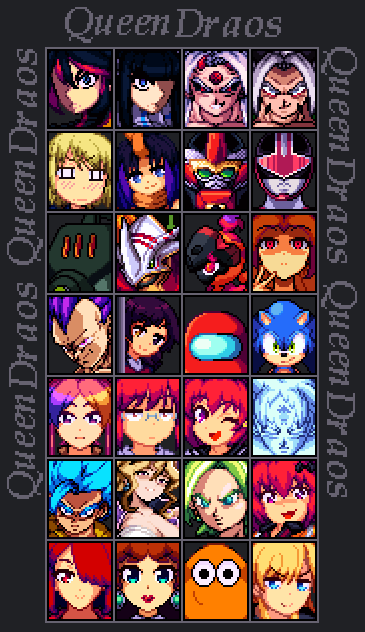 My best #portraits in the style of DB baston of this year

#pixelart