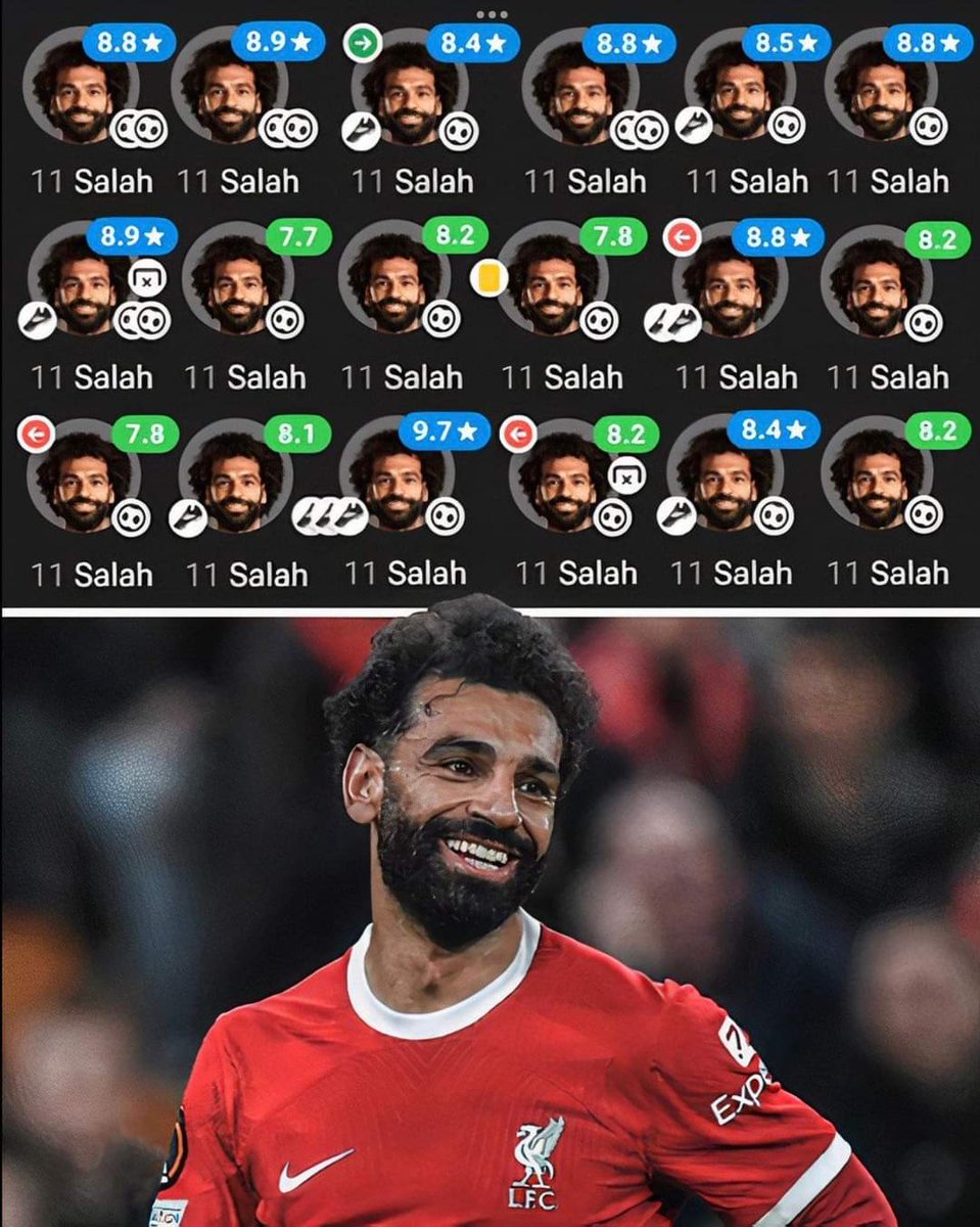 Can we talk about the AMAZING SEASON Salah is having? 🥵
