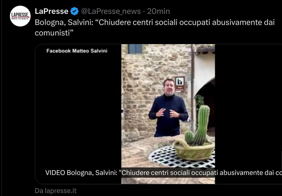 SBLANDAS's tweet image. #10novembre 

Ci scusiamo per il #refuso.
Dele  : comunisti
Adde : CasaPound