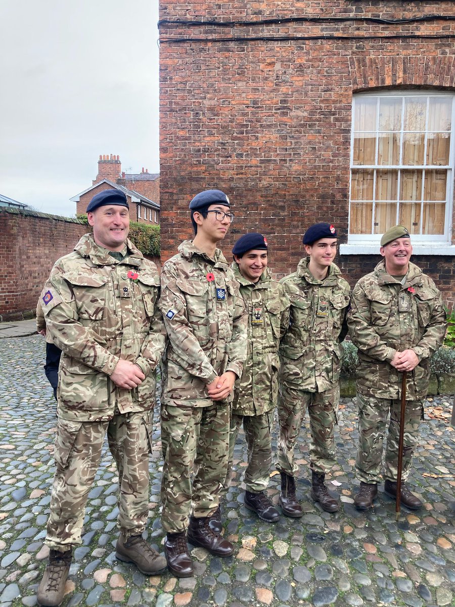 King's School Chester CCF tweet media