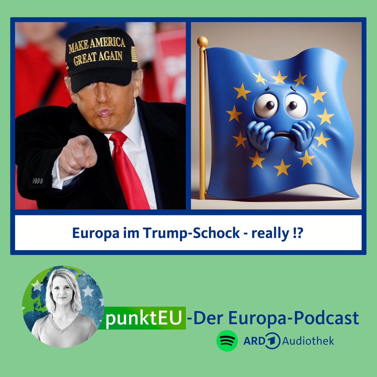Holt die alten "President #Trump? Get used to it!"-Buttons wieder raus, empfiehlt meine Kollegin
@FritzBruessel auch der gesamten #EU🙏danke für die Analyse im ARD Europa-Podcast ardaudiothek.de/episode/punkte…