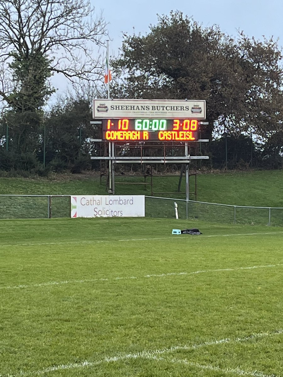 Munster Club Senior Final RESULT 

Congratulations to Castleisland Desmond’s our 2024 <a href="/AIBIreland/">AIB</a> Munster Club Senior Champions 🏆

Comeragh Rangers 1-10
Castleisland Desmond’s 3-08 

#TheToughest 

<a href="/LadiesFootball/">Ladies Football</a>