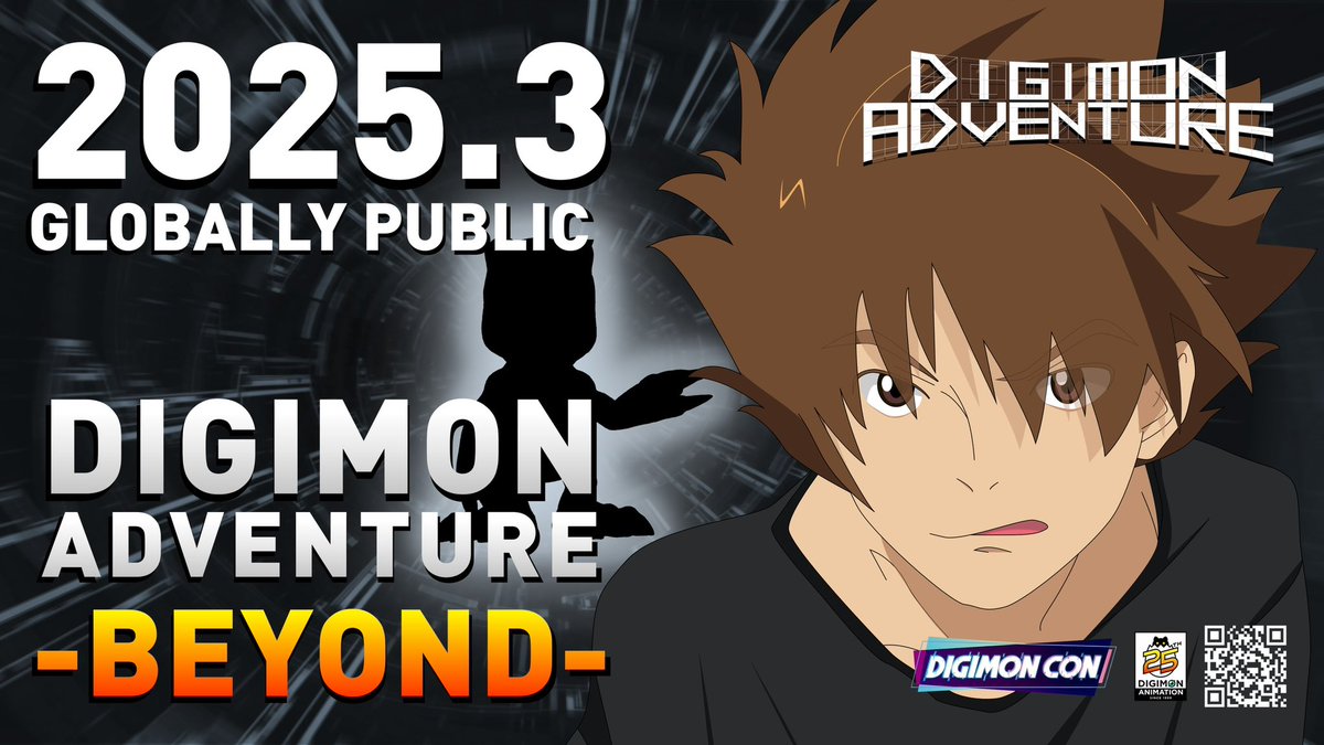关弘美将和新一代数码兽动画制作团队带来新的故事，希望大家继续支持数码兽。
《数码兽大冒险：超越》由神木优担当制作人。
2025年3月 情报公开

#デジモン #digimon #digimonanimation25th