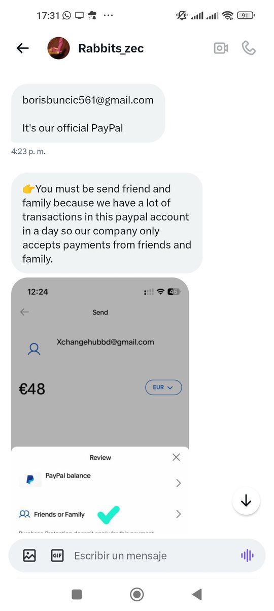 Abrilcdya's tweet photo. @Rabbits_789 Be careful with this account, it is a scammer, it poses as a sex toy tester and asks to pay 50% in advance, it is obviously a scam, don't fall for it https://t.co/fWl61k13iF