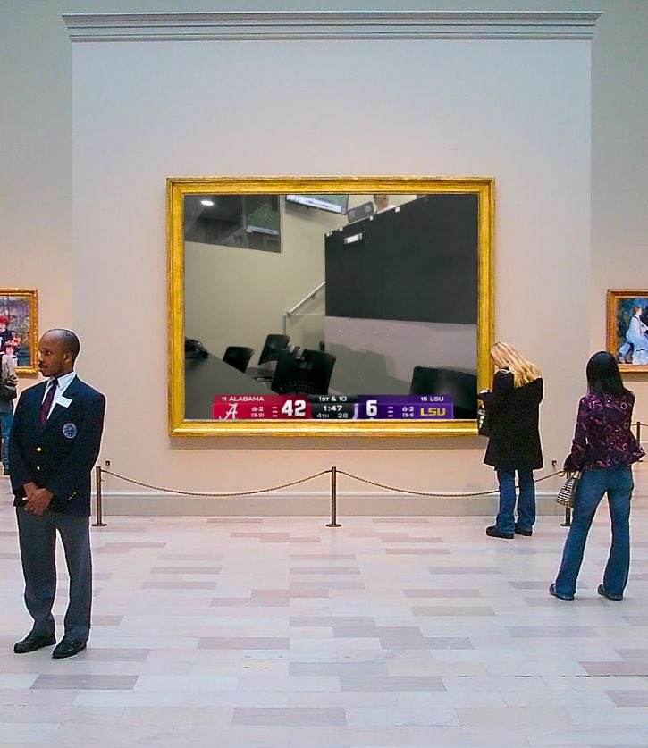 Hang it in the Louvre