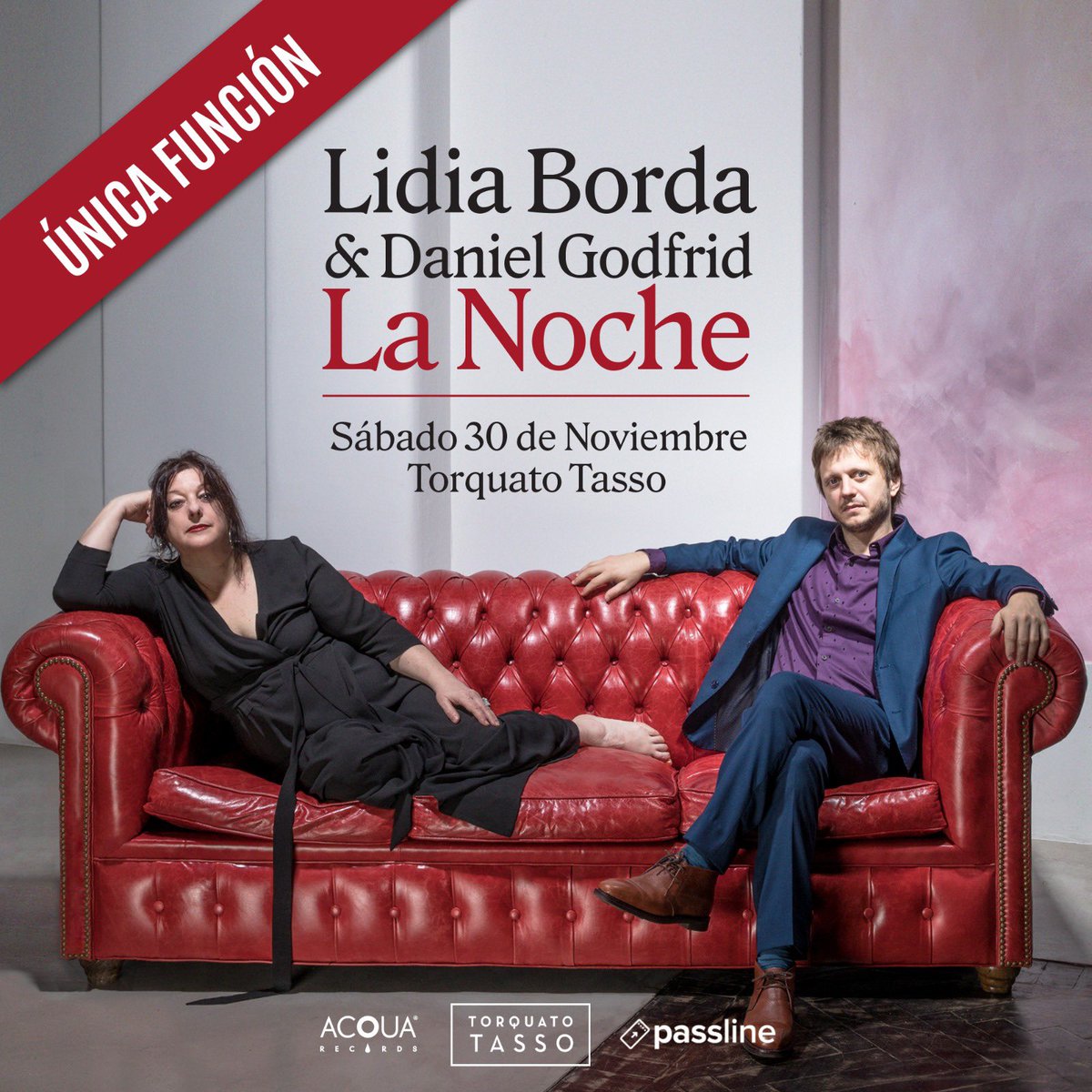 30/11 Último show de nuestro disco “La Noche” - <a href="/MusicaenelTasso/">Torquato Tasso</a>