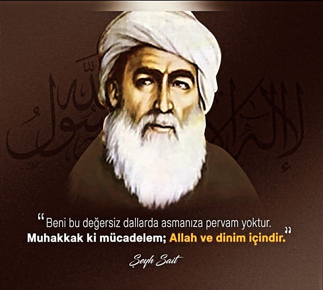 Şehit Şeyh Said, İslami mücadelenin ve İslami direnişin bir öncüsü, Müslüman Kürt halkı için bir özgürlük rehberi, yolumuzu aydınlatan bir meşale, bir ihya önderiydi.

Şehit Şeyh Said, Müslüman Kürt halkının onur ve gurur kaynağıdır.