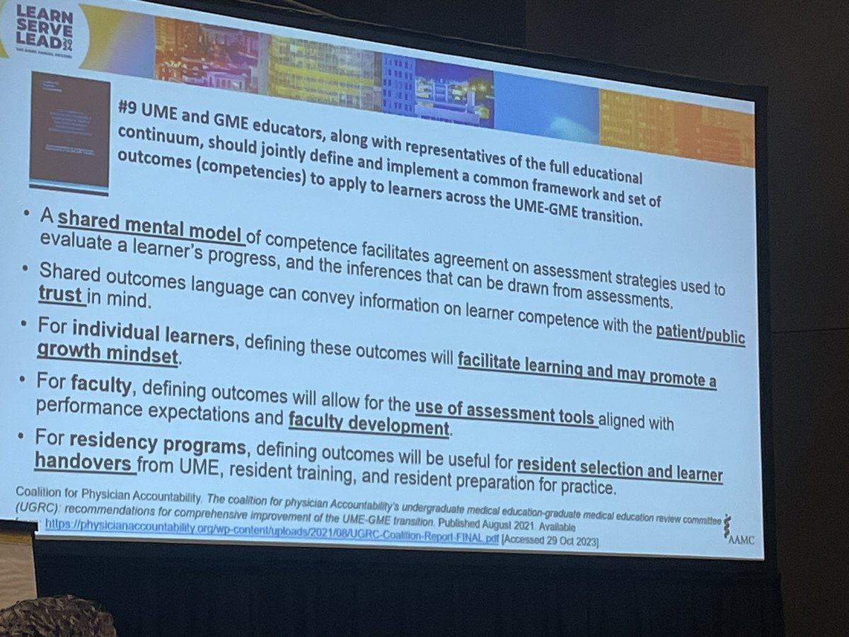 BAAwo_MD's tweet image. Can we create a shared model in CBME that focuses on complimentary language that will enhance the UME to GME transition for the learner? #AAMC24 

@UCincyMedicine @uc_health @UCincyIM