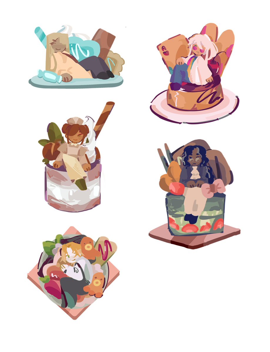 [oc] little treats 🥺🥺🥺