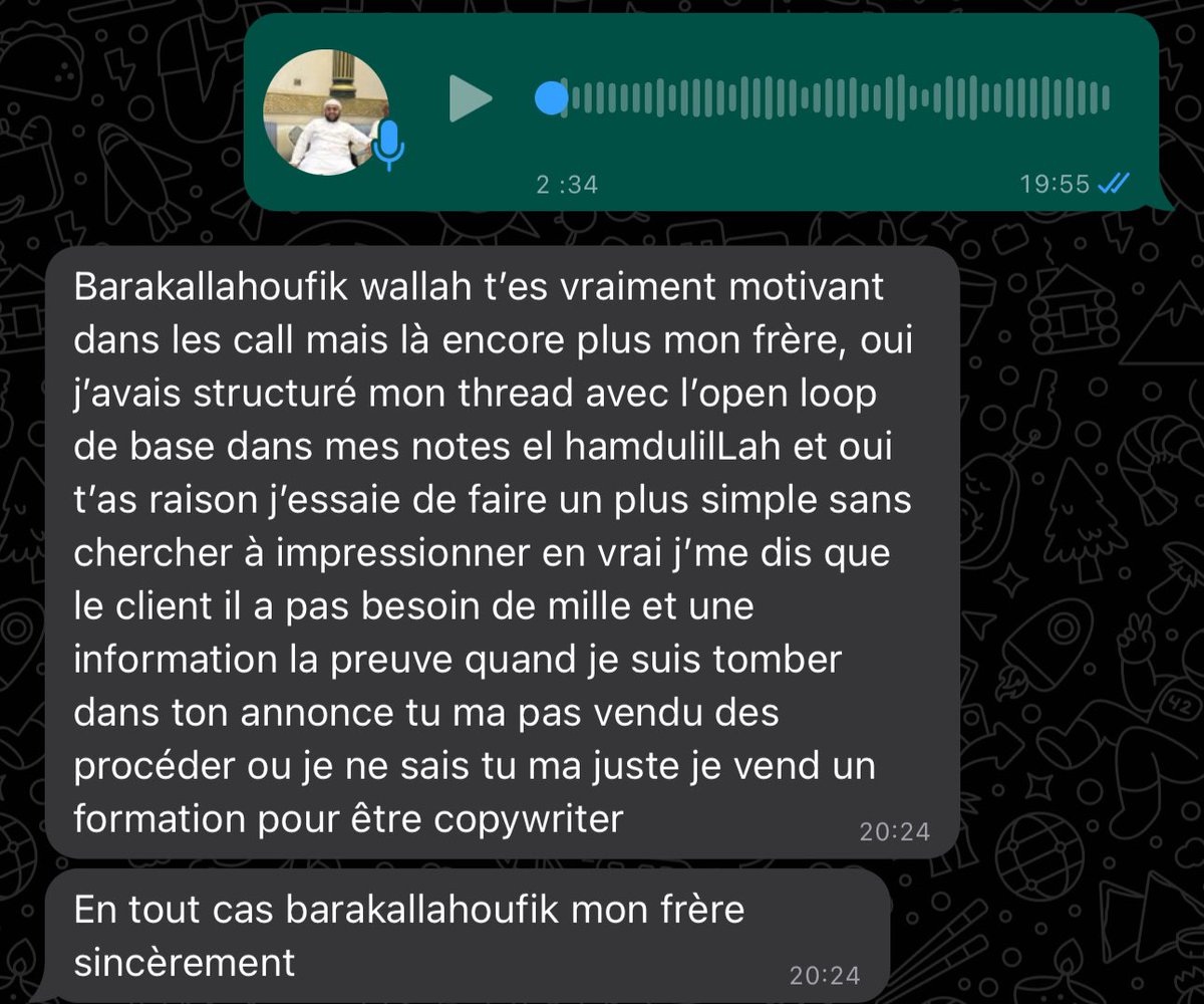 Sofiane | Copy & Hijra 📝🕌 tweet media