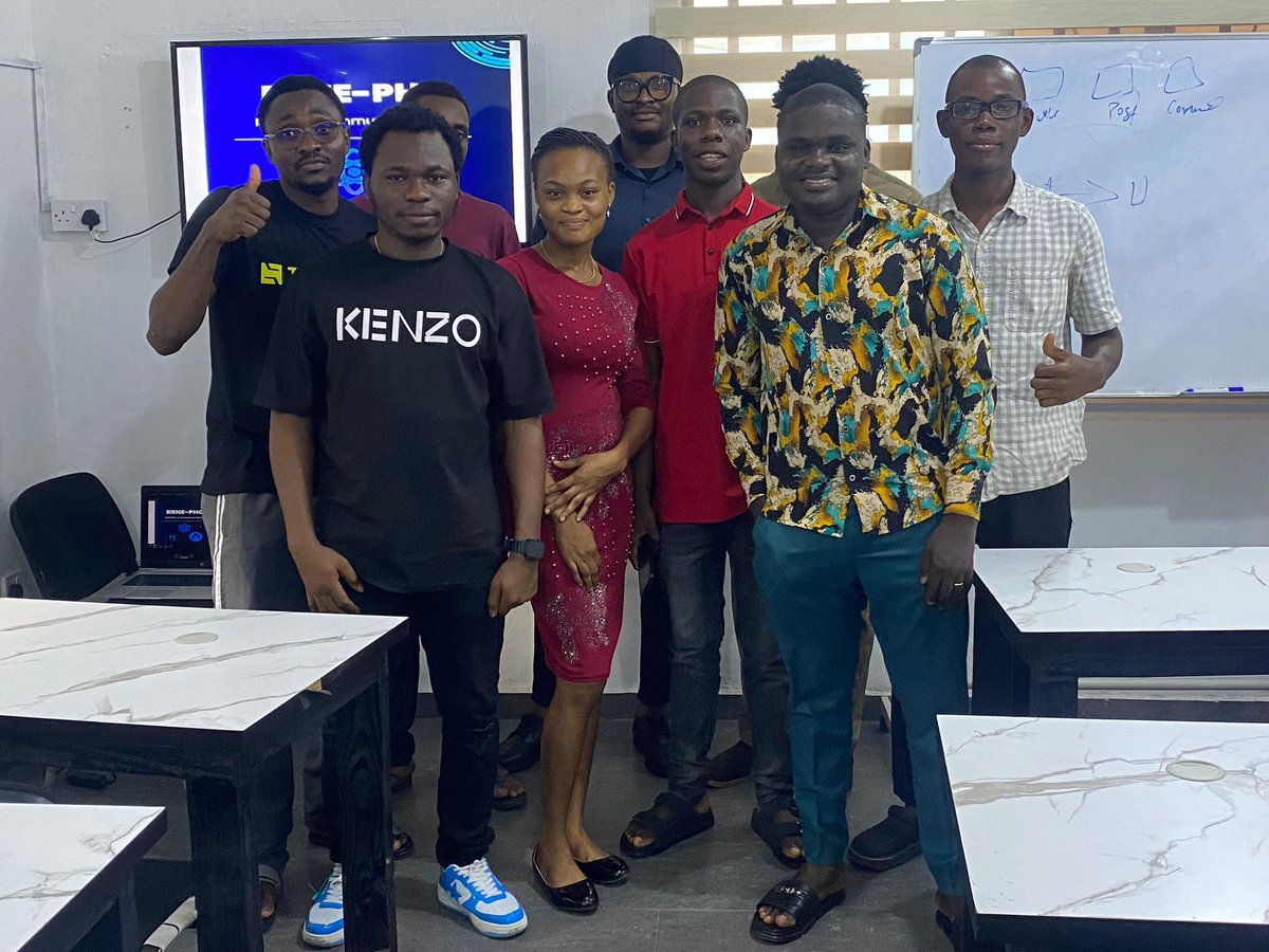 ReactCommunitPH's tweet image. Welcome to React, React Native, Expo Port Harcourt. Our mission is to foster innovation and collaboration among developers in the React Ecosystem. Together, we aim to build a thriving tech ecosystem to create solutions that make an impact globally.
#Reactjs #ReactNative #Expo