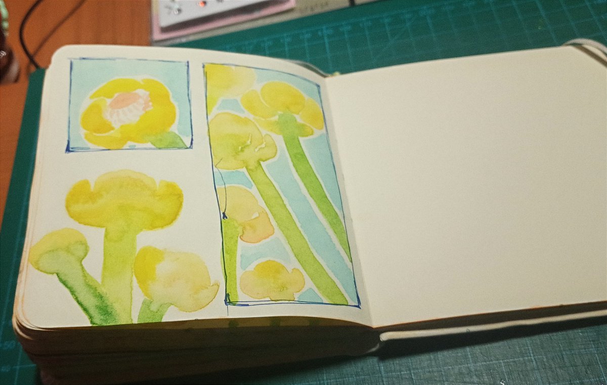captainh00well's tweet image. Бажання обкластися жовтими глечиками та медитувати. 
#watercolors #acrilyc #doodleart #doodles #water_lily