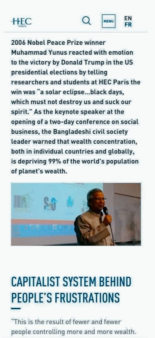 WORLDHUMANITY47's tweet photo. Once the chief advisor of Bangladesh, Dr. Yunus, told that @realDonaldTrump's victory is like 'BLACK DAY' of America.
#USAElection2024 #realDonaldTrump #USAPeople #USA https://t.co/ElYei6z6TZ