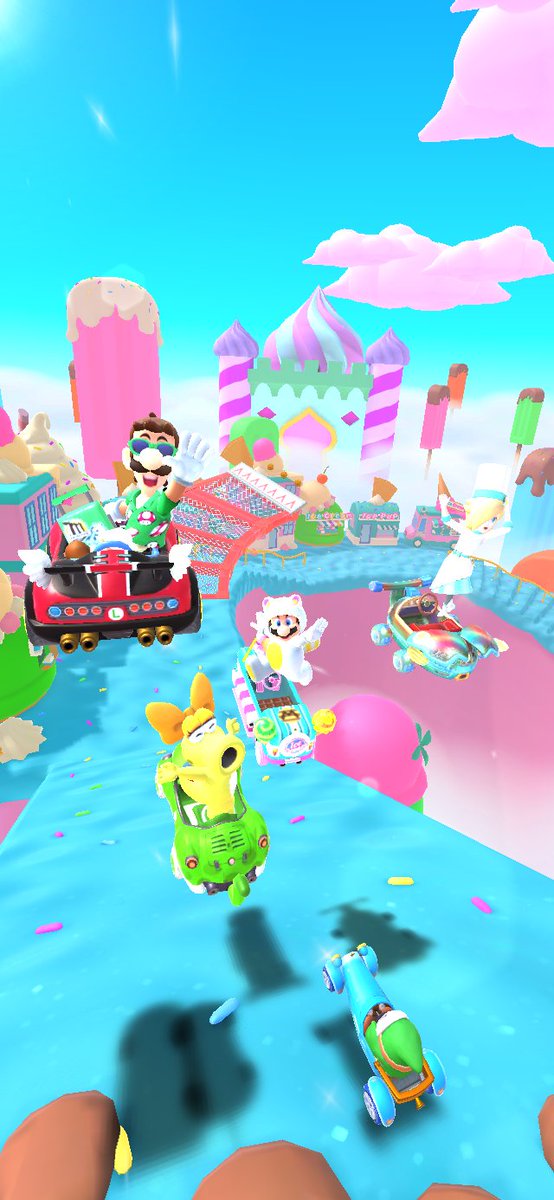 AlvinSa50495218's tweet photo. See you next future tours to Sky-High Sundae with White Tanooki Mario, Luigi Vacation, Rosalina Chef & Yellow Birdo at 2024 Sundae Tour!
#skyhighsundae #boostercoursepass #mario #luigi #rosalina #princessrosalina #birdo #supermario #mariokart #mariokarttour #mkt #nintendo https://t.co/E9uokVGLMH
