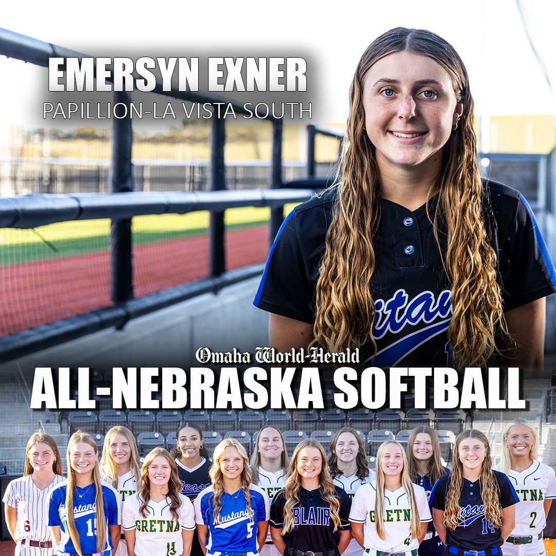 World-Herald Sports (@owhsports) on Twitter photo Congrats to <a href="/PLSHSTitans/">Papillion La Vista South High School</a>'s <a href="/emersynexner/">Emersyn Exner</a> for being selected to the 2024 All-Nebraska softball team!
#nebpreps
Meet the team: omaha.com/sports/high-sc… Congrats to <a href="/PLSHSTitans/">Papillion La Vista South High School</a>'s <a href="/emersynexner/">Emersyn Exner</a> for being selected to the 2024 All-Nebraska softball team!
#nebpreps
Meet the team: omaha.com/sports/high-sc…
