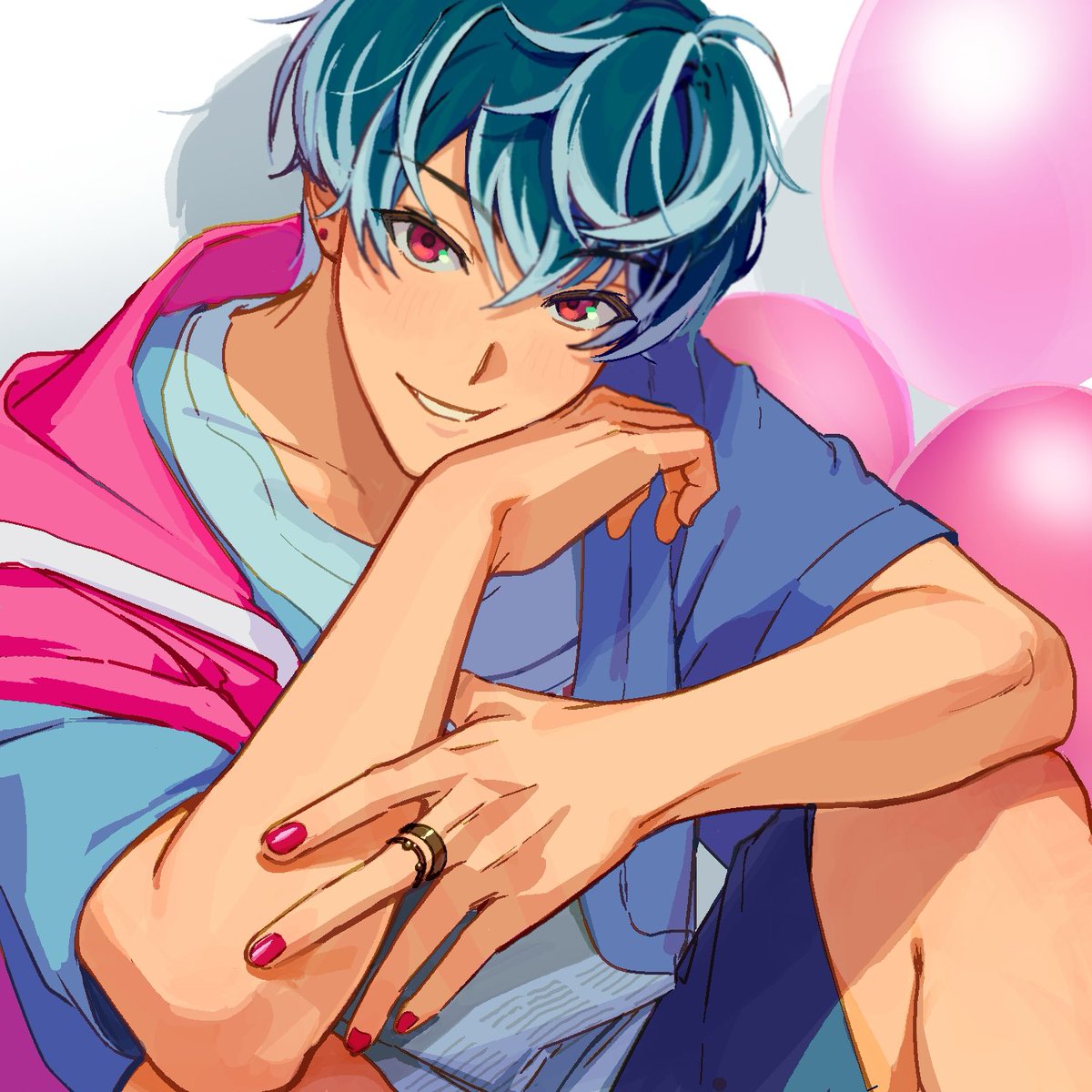 Biwa_18's tweet photo. モモ誕生日おめでとう🩷
#百生誕祭2024
#百誕生祭2024 https://t.co/cND6BFq2p3