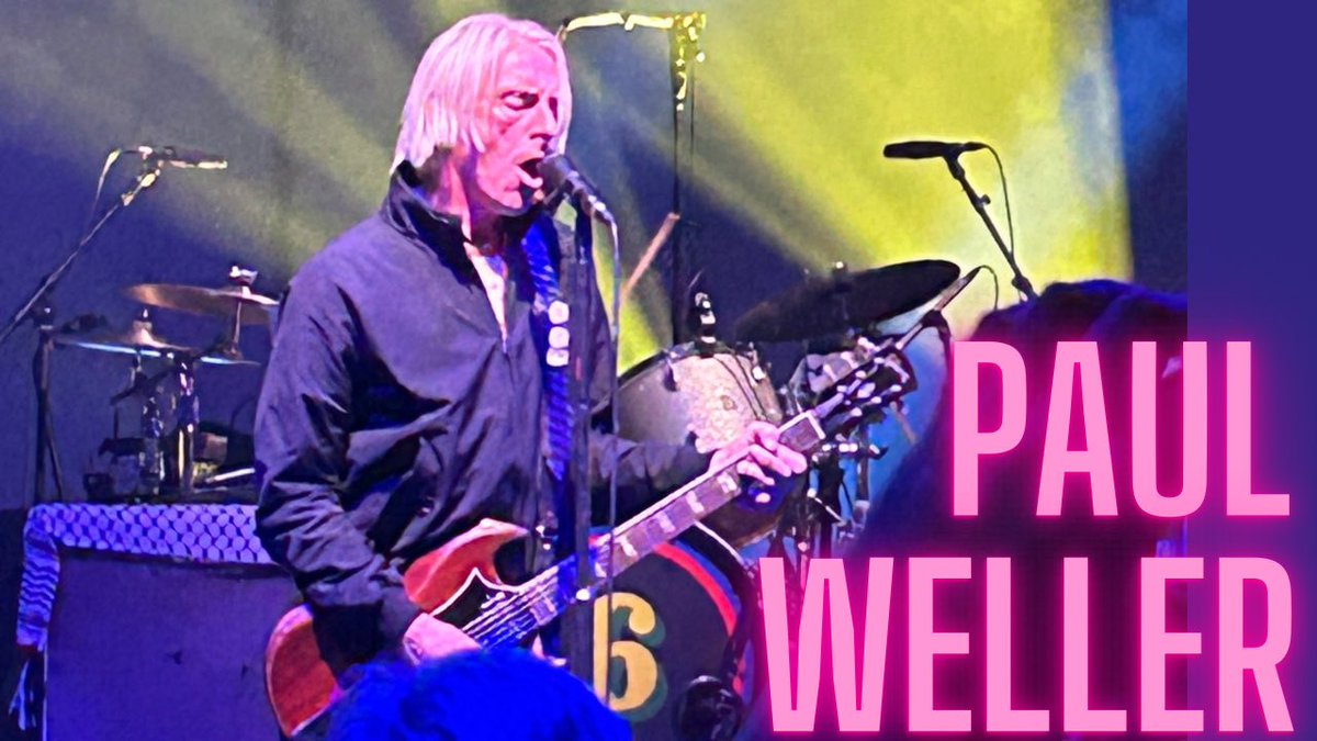 choose80s's tweet photo. NEW YOUTUBE VIDEO: Here are a few clips from Friday’s fabulous @paulwellerHQ  gig @EventimApollo, Hammersmith. It was a jam-packed gig that covered decades of tracks from his numerous solo hits to classics from #TheStyle Council and #TheJam years.

➡️ https://t.co/garYw71Xmx https://t.co/UGhClARFMR