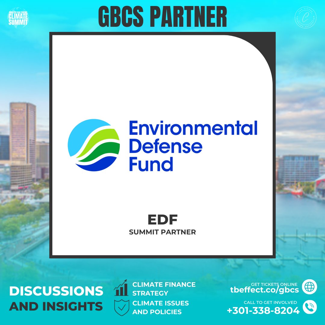 Thanks to <a href="/EDFaction/">EDF Action</a> &amp; <a href="/EnvDefenseFund/">EDF</a>  for their early support of GBCS!

🗓 Date: November 12, 2024
📍 Location: Rita Rossi Colwell Center
🔗 Waitlist: tbeffect.co/gbcs