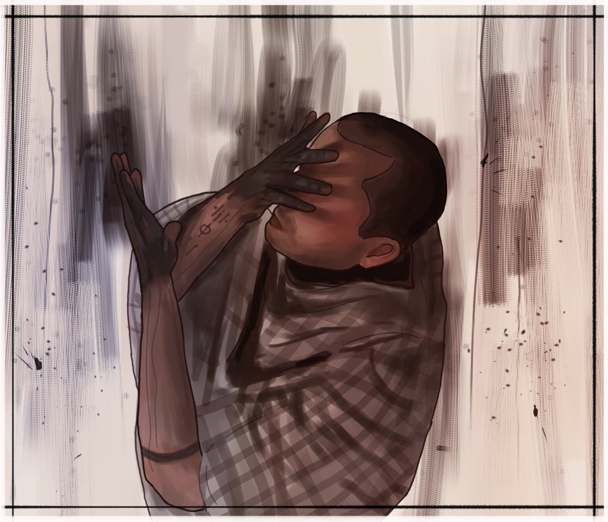 running from a thing I kicked in 17'

#cliqueart #twentyonepilots 
<a href="/twentyonepilots/">twenty one pilots</a> <a href="/tylerrjoseph/">tyler jøseph</a>