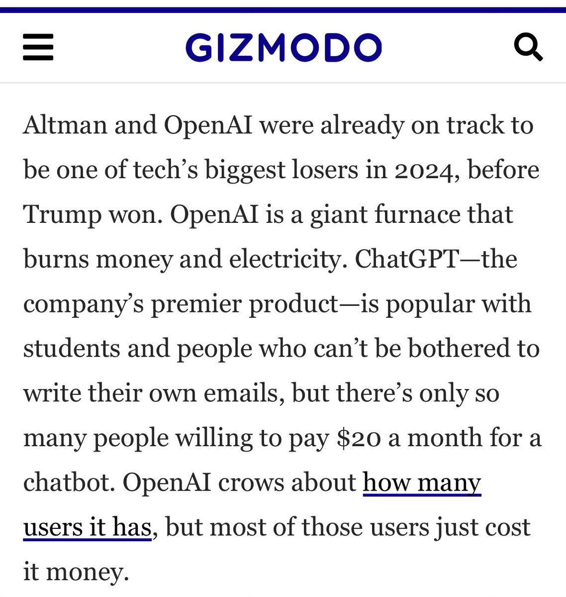 Imagine working for a tech publication and describing one of the most incredible tech innovations in history like this 🤮