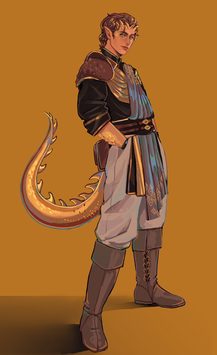 Laushoo's tweet photo. it may have taken a year...but I Finally drew Xantheus!๐ #rollonsunday
#highrollersdnd
#xantheus https://t.co/Y6Zq2dUjT4