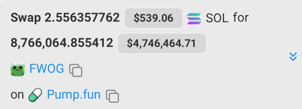 The buy transaction:

solscan.io/tx/zWoiFs6eXkA…

The wallet

34ZEH778zL8ctkLwxxERLX5ZnUu6MuFyX9CWrs8kucMw