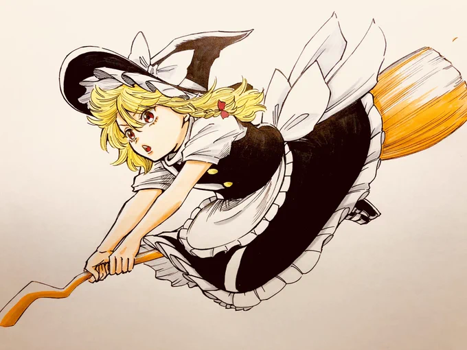 スピードを求める魔理沙#東方Project 