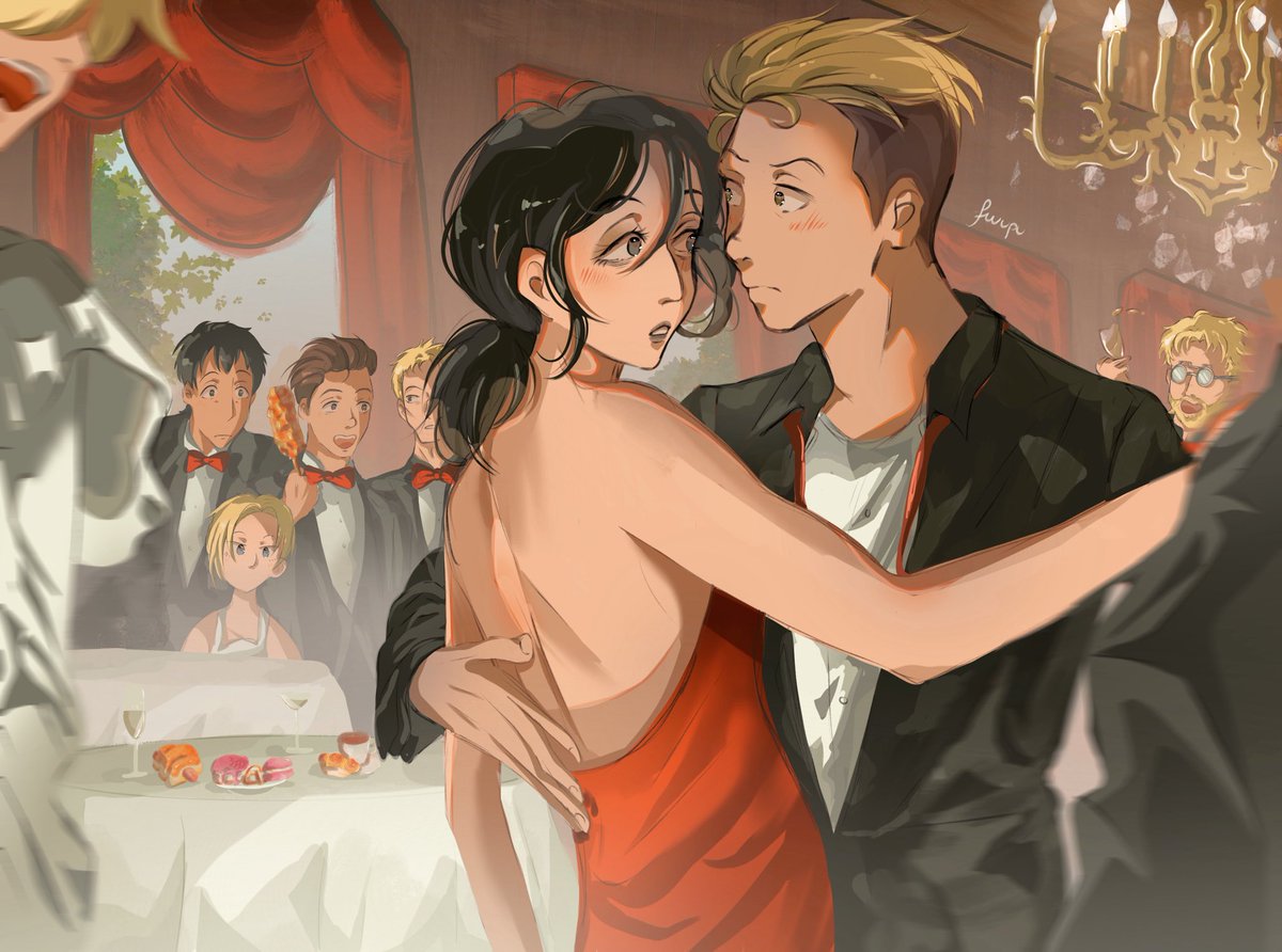 pkpk week day 6: “other people’s reaction”

marleyan ball where porco didnt really wanna go but now he’s glad he did 🤫

#pokopiku #PokkoPikuWeek2024