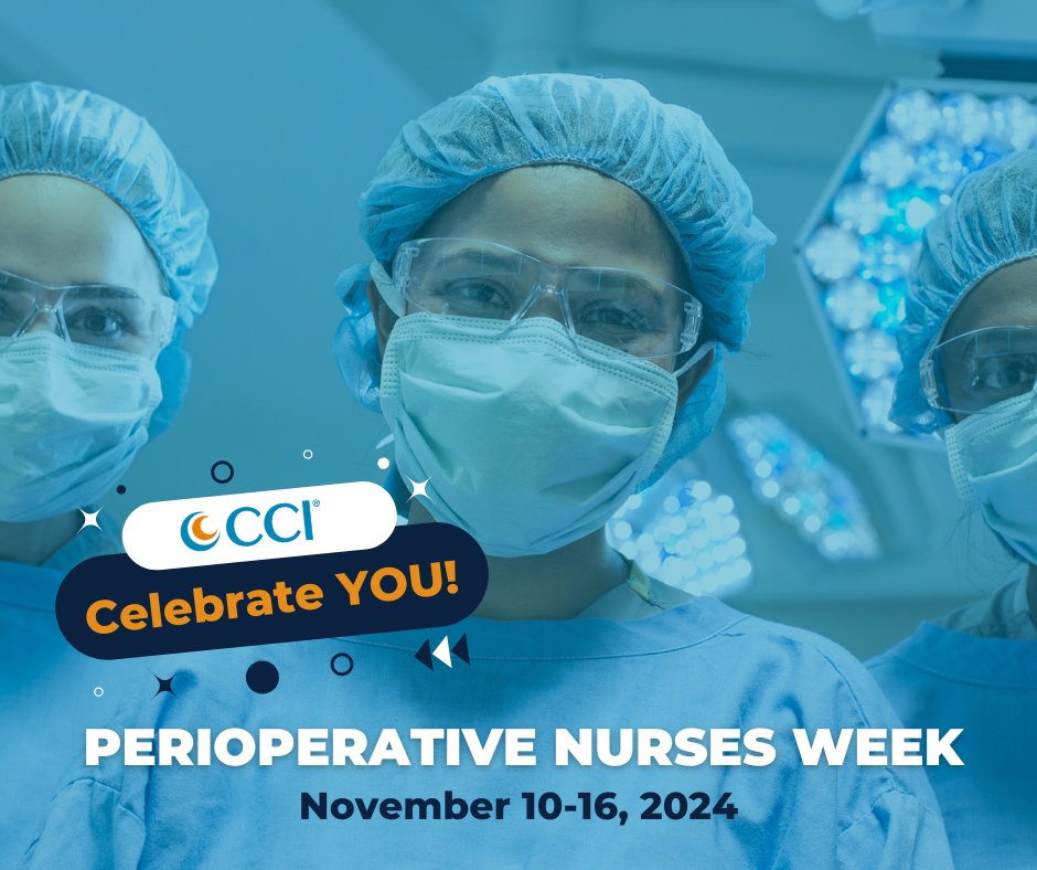 cci_nurses's tweet photo. HAPPY PERIOPERATIVE NURSES WEEK! Thank you for all your dedication to upholding quality patient care. #CCI #periopnursing #ornurses
We're celebrating you with a PRIZE GIVEAWAY! TO ENTER:
Like, Comment, and Share this post during this week for your chance to win! https://t.co/hH0noeO7hD