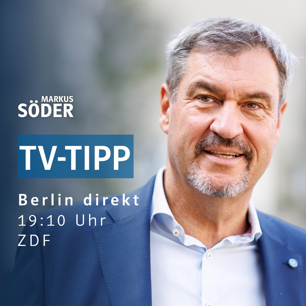 TV-Tipp: Heute Abend um 19:10 Uhr bei Berlin direkt im <a href="/ZDF/">ZDF</a>. Die #Ampel ist gescheitert. Es braucht sofortige #Neuwahlen. Wir wollen #Deutschland wieder in Ordnung bringen!