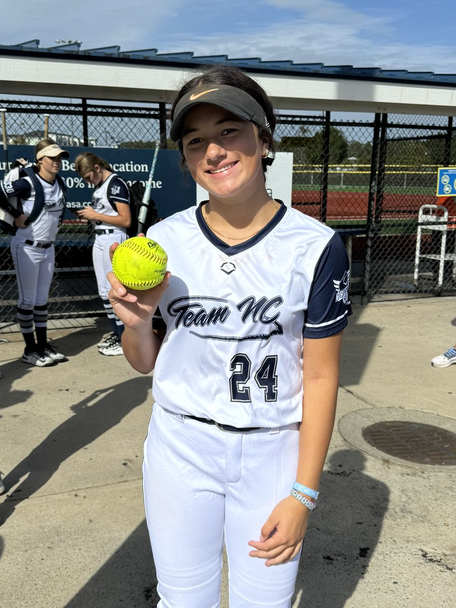 Congratulations to #24 Kadence Chase (2029) for her OTF 💣 in our third bracket game vs. EC Bullets. <a href="/TeamNCSoftball/">Team North Carolina Softball</a> #teamnc #teamnctaylor