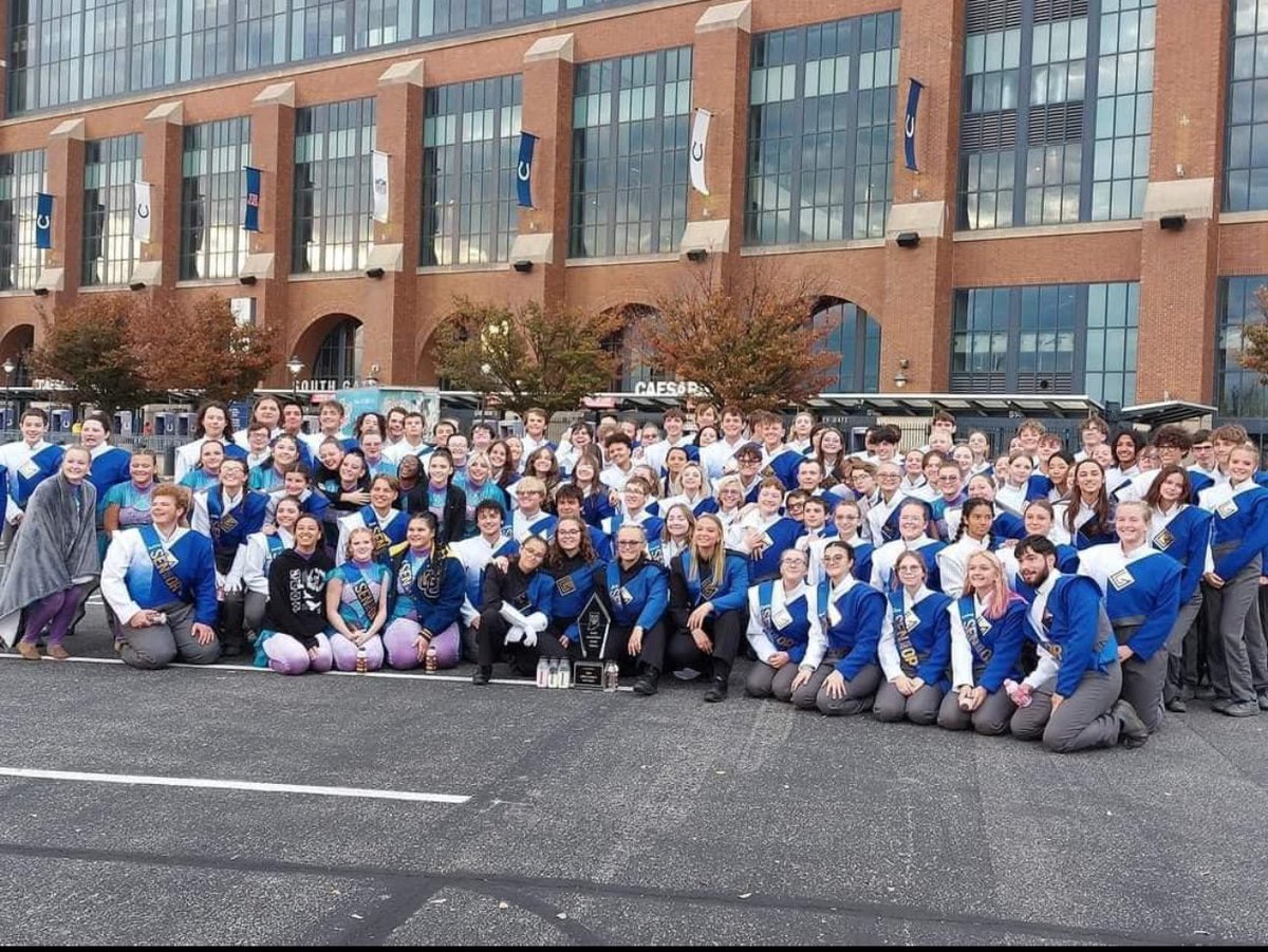 Borrowing the first picture from another feed on FB because this one is definitely worth sharing. Congratulations again to our <a href="/GC_Bands/">GC Bands</a>. Yesterday was a great day for our school!